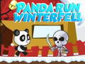 Gêm Rhedeg Panda Winterfell  ar-lein