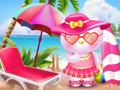 Gêm Helo Hwyl Traeth Kitty  ar-lein