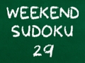 Gêm Penwythnos Sudoku 29  ar-lein