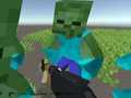 Gêm Shooter Minecraft Arbedwch Eich Byd  ar-lein