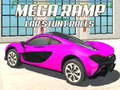 Gêm Ras Stunt Car ramp mega  ar-lein