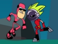 Gêm Titans Teen Go! Ymosodiad Cors  ar-lein