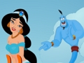 Gêm Cusan cariad Aladdin  ar-lein
