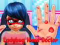 Gêm Meddyg Llaw ladybug  ar-lein