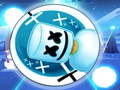 Gêm Hop Ball 3D: Dawnsio Dawns ar Ffordd Teils Marshmello  ar-lein