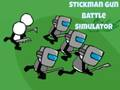 Gêm Efelychydd Brwydr Gun Stickman  ar-lein