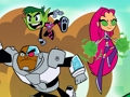 Gêm Mae Teen Titans yn mynd i neidio dinas yn achub ar-lein