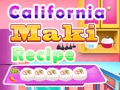 Gêm Rysáit Maki California  ar-lein