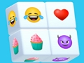 Gêm Emoji Mahjong ar-lein