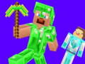 Gêm Minecraft: Creeper vs Enderman  ar-lein