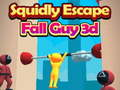 Gêm Guy cwympo dianc yn squidly 3d ar-lein