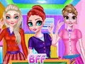 Gêm Arddull Ysgol Uwchradd BFF  ar-lein