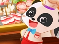 Gêm Coginio Bwyd Little Panda  ar-lein