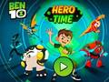 Gêm Ben 10 Arwr amser  ar-lein