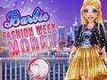 Gêm Model Wythnos Ffasiwn Barbie  ar-lein