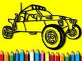 Gêm Yn ôl i'r Ysgol: Llyfr Lliwio Car Rali  ar-lein