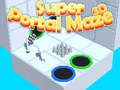Gêm Maze Super Portal 3D ar-lein