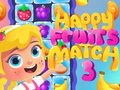 Gêm Ffrwythau Hapus Match3  ar-lein