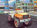 Gêm Styntiau Truck Monster Rasio Jeep Rhad ac Am Ddim  ar-lein
