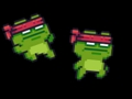 Gêm Anturiaethau Broga Ninja  ar-lein