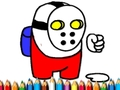 Gêm Llyfr Lliwio Space Dude  ar-lein