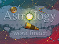 Gêm Darganfyddwr Geiriau Astroleg  ar-lein