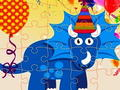 Gêm Jig-so Parti Dino  ar-lein