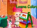 Gêm Mae Baby Hazel yn dysgu lliwiau  ar-lein
