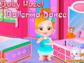 Gêm Babi Hazel dawns ballerina  ar-lein