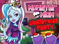 Gêm Parti Nadolig Monster High  ar-lein