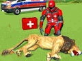 Gêm Arwr Robot Achub Anifeiliaid  ar-lein