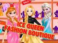 Gêm Boutique Ffasiwn Brenhines Iâ  ar-lein
