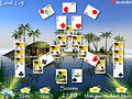 Gêm Solitaire bahamas  ar-lein