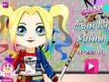Gêm Ciwt Harley Quinn Gwisgo Fyny  ar-lein