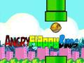 Gêm Adar Flappy Angry  ar-lein