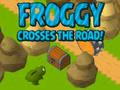 Gêm Mae Froggy yn Croesi'r Ffordd!  ar-lein