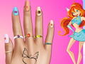 Gêm Gweddnewidiad Ewinedd Winx  ar-lein