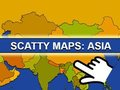 Gêm Mapiau Scatty: Asia  ar-lein