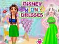Gêm Gwisgoedd Disney Neon  ar-lein