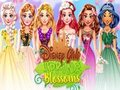 Gêm Blodau gwanwyn Disney Girls ar-lein