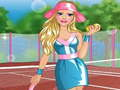 Gêm Gwisg Tenis Barbie  ar-lein