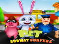 Gêm Syrffwyr Subway Anifeiliaid Anwes  ar-lein