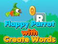 Gêm Parot Flappy gyda Creu Geiriau  ar-lein