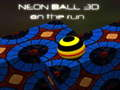 Gêm Neon Ball 3d ar ffo  ar-lein