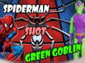 Gêm Spiderman Ergyd Gwyrdd Goblin  ar-lein