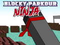 Gêm Ninja parkour blociog ar-lein