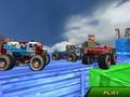 Gêm Monster Truck Styntiau Sky Gyrru  ar-lein
