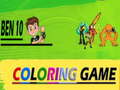 Gêm Lliwio Ben 10  ar-lein