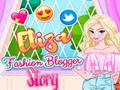 Gêm Stori Blogger Ffasiwn Eliza  ar-lein