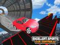 Gêm Stunt Amhosibl Ramp Car Mega  ar-lein